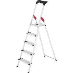 Hailo Trapladder L80 Comfortline Grijs 4 45 x 85 x 146 cm (8040-407)