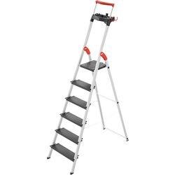 Hailo Trapladder L100 Topline Grijs 6 50 x 116 x 209 cm (8050-607)