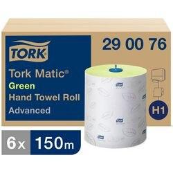 Tork Matic Advanced  Handdoek H1 Rol Groen 2-laags 0,588 m 290076 6 Rollen à 150 m (290076)