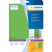 HERMA Rug Etiketten 5094 Groen Rechthoekig A4 192 x 38 mm 20 Vellen van 20 Etiketten