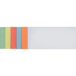 Franken Presentatiekaarten 20,5 x 9,5 cm Papier Kleurenassortiment 500 Stuks (UMZ 1020 99)