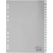 Durable 1 tot 20 Numerieke tabbladen A4 Grijs 20 tabs PP (Polypropeen) 11 Gaten 6443