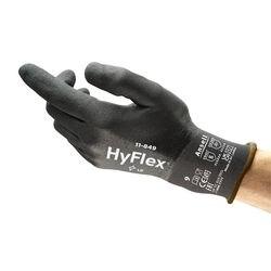 Ansell HyFlex Mechanical Protection Werkhandschoenen Foam, Nitrile Maat 10 Zwart 12 Paar (11849100)