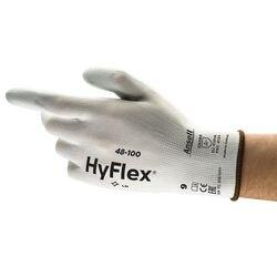 Ansell HyFlex Mechanical Protection Werkhandschoenen PU (Polyurethane) Maat 9 Wit 12 Paar (48100090)