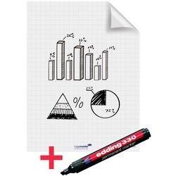 Legamaster whiteboard-folie Magic niet geperforeerd A1 500g 25 vellen (7-159000)