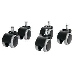 Topstar Wielen voor harde vloeren Sydney Grijs 5 Stuks (6991)