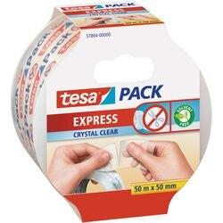 TESA Verpakkingstape tesapack Express Transparent 50 mm (B) x 50 m (L) PP (Polypropylen) (57804-00000-01)