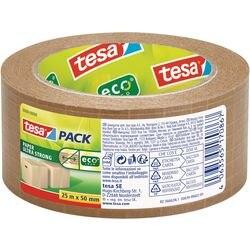 TESA Verpakkingstape Laag geluidsniveau tesapack Paper Ultra Strong Bruin 50 mm (B) x 25 m (L) Kraftpapier,  Synthetisch rubber (56000-00000-00)