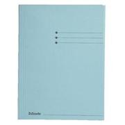 ESSELTE Manilla 3-klepsmap 1033302 A4 Blauw Gerecycled Karton 250 Vel 24 x 31,8 x 2 cm 50 Stuks