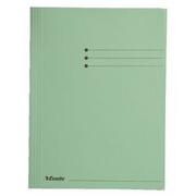 ESSELTE Manilla 3-klepsmap 1033308 A4 Groen Gerecycled Karton 250 Vel 24 x 31,8 x 2 cm 50 Stuks