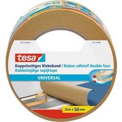 TESA Dubbelzijdige tape Universal Bruin 50 mm (B) x 25 m (L) PP (Polypropeen) (56172-00003-11)