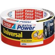 TESA extra Power Klustape Universeel 50 mm x 25 m Wit