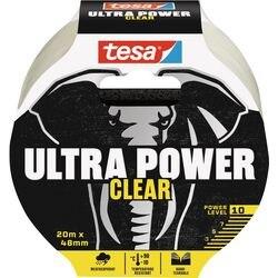 TESA Ducttape Ultra Power Clear Transparant 48 mm (B) x 20 m (L) PE (Polyetheen) (56497-00000-01)