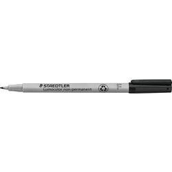 STAEDTLER Lumocolor 316 Overheadmarker 97% gerecycleerd Fijn Ronde punt 0,6 mm Zwart Navulbaar 10 Stuks (316-9)
