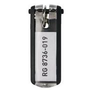 Durable Sleutelhangers KEY CLIP Zwart 25 x 65 mm 6 Stuks