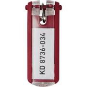 Durable Sleutellabel 1957-03 Rood 6 Stuks