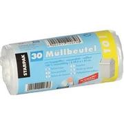 Papstar Vuilniszakken 10 l Transparant PAPSTAR Draaglus 30 Stuks