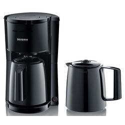 SEVERIN koffiezetapparaat KA 9307 zwart met 2 thermoskannen (KA 9307)