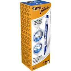 BIC Velleda Whiteboardmarker Medium Ronde Punt 2,2 mm Blauw 12 Stuks (902087)