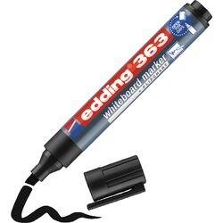 EDDING 363 Niet-permanent Whiteboard-marker Zwart Breed Beitelpunt 1 - 5 mm (4-363001)