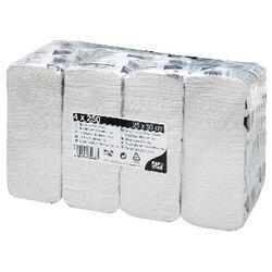 Papstar Servetten Dispenser 30 cm Wit 4 Stuks à 250 Stuks (14488)