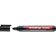 EDDING 330 Permanentmarker Breed Beitelpunt 1 - 5 mm Zwart Navulbaar Waterbestendig
