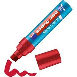 EDDING 388 Marker Extra breed Beitelpunt 4 - 12 mm Rood Waterbestendig (4-388002)