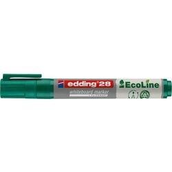 EDDING EcoLine 28 Nee Whiteboard marker Groen Medium Ronde punt 1,5 - 3 mm (4-28004)