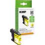 KMP Compatibel Brother LC-123Y Inktcartridge Geel