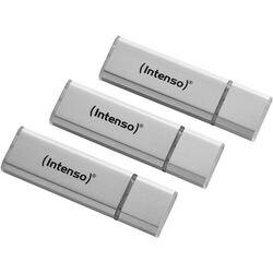 INTENSO USB-stick USB 2.0 32 GB Zilver 3 Stuks (3521483)