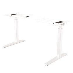 FELLOWES Levado Elektrisch Hoogteverstelbaar Zit-sta-frame Rechthoekig T-Voet 1.829 (B) x 698 (D) x 1.257 (H) mm Gemelamineerde spaanplaat,  PVC (Polyvinylchloride),  Staal (97470)