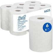 SCOTT Control Slimroll Papieren handdoeken Wit 1-laags 990 m 6623 6 Stuks