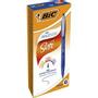 BIC Atlantis Soft Balpen Blauw 0,4 mm Medium Balpen Navulbaar 12 Stuks