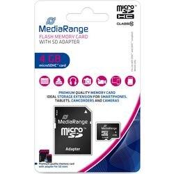 MediaRange microSDHC-kaart 4 GB Class 10 (MR956)