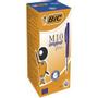 BIC Clic M10 Intrekbaar Balpen Blauw 0,3 mm Medium Balpen 50 Stuks