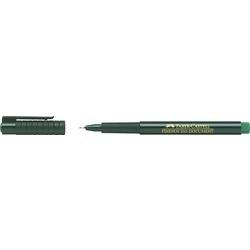 FABER-CASTELL Finepen Fineliner 0,4 mm Naaldpunt Groen 1511 (151163)