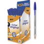 BIC Cristal Original Niet-intrekbaar Balpen Blauw 0,4 mm Medium Balpen 50 Stuks