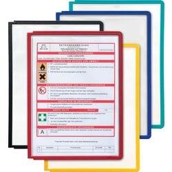 Durable Sherpa Zichtpaneel 5 Panelen A4 Kunststof,  PP (Polypropeen) Kleurenassortiment 5 Stuks (560600)