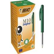 BIC Clic M10 Intrekbaar Balpen Groen 0,4 mm Medium Balpen 50 Stuks