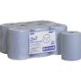 SCOTT Slimroll Papieren handdoeken Rol Blauw 1-laags 6658 6 Rollen à 165 m