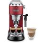 DE'LONGHI Dedica Style EC685.R Espressomachine 1.1 L Rood, zilver