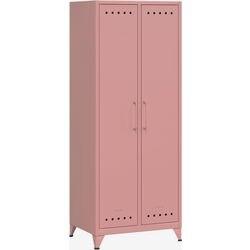 Bisley Fern Garderobe Metaal 700 x 510 x 1,800 mm Pastelroze (FERMAX620)