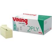 VIKING Standard 100% gerecycled Handdoek V-vouw Groen 2-laags 1185070 15 Stuks à 250 Vellen
