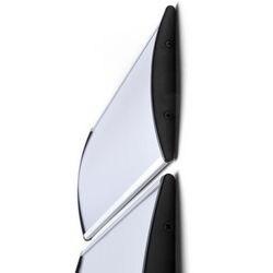 SHOWDOWN Informatiebord Gebogen A6 15,3 x 1,6 x 10,9 cm (B x D x H) Zilver (ISA6)