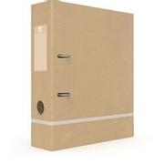 OXFORD Breed Classeur A4 80 mm Bruin 2 Ringen 400139839 Karton Mat