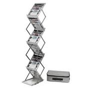 Deflecto A4 Folderhouder Zilver 36100 275 (B) x 370 (D) x 1.500 (H) mm