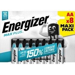 ENERGIZER Alkaline Batterijen Max Plus AA LR6 2550 mAh 1.5V Pak van 8 (437362)