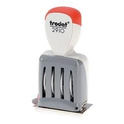 Trodat Classic 2910 Tekst-datum stempel Grijs 6 x 3,5 x 10,2 cm Duitstalig (512919)