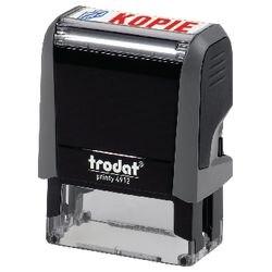 Trodat Office Printy Tekststempel Blauw, Rood (43227)