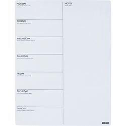 Desq 4225 Weekplanner Wit 30 x 40 cm (4225)